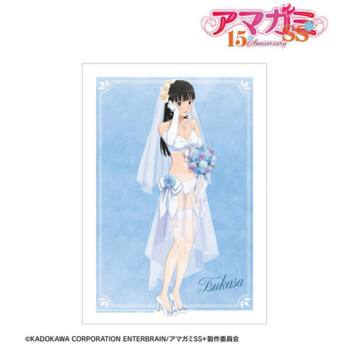 『アマガミSS+plus』描き下ろし 絢辻 詞 ウェディング水着ver. A3マット加工ポスター【202602再販】