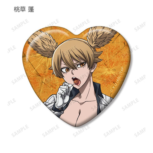 『桃源暗鬼』トレーディングハート型缶バッジ(単位/BOX)【202601再販】