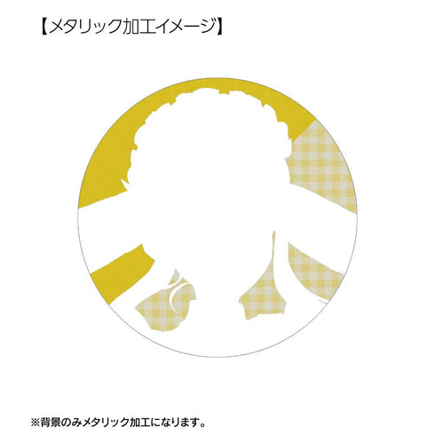 『ロックは淑女の嗜みでして』描き下ろし 鈴ノ宮りりさ メイドver. メタリック缶バッジ