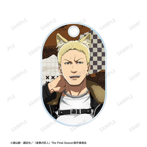 『進撃の巨人』描き下ろし ライナー 狼男ver. 2連ワイヤーアクリルキーホルダー