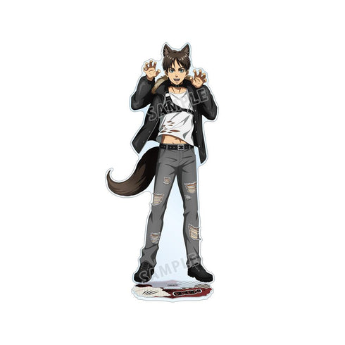 『進撃の巨人』描き下ろし エレン 狼男ver. 特大アクリルスタンド