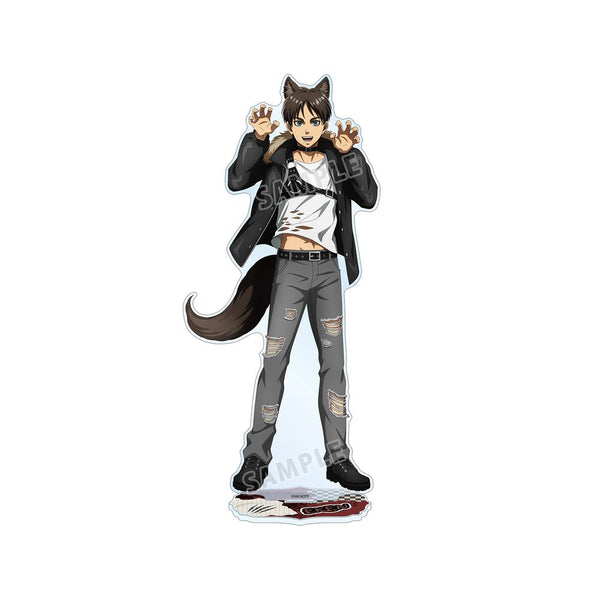 『進撃の巨人』描き下ろし エレン 狼男ver. 特大アクリルスタンド