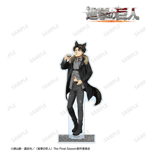 《進擊的巨人》全新繪製 利威爾 狼男ver. 大型壓克力立牌