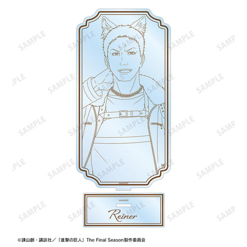 『進撃の巨人』描き下ろし ライナー 狼男・線画ver. BIGアクリルスタンド