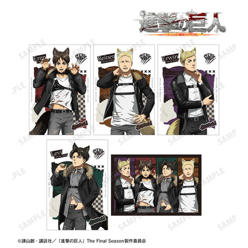 『進撃の巨人』描き下ろし 狼男ver. ポストカード5枚セット