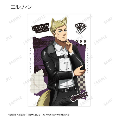 『進撃の巨人』描き下ろし 狼男ver. ポストカード5枚セット