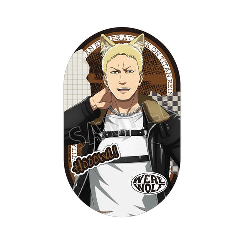 『進撃の巨人』描き下ろし ライナー 狼男ver. ダイカットステッカー