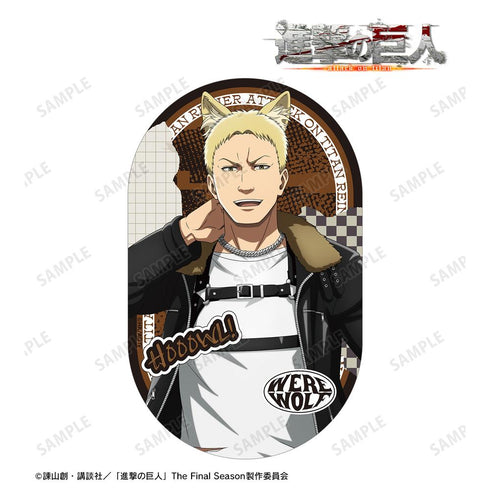 『進撃の巨人』描き下ろし ライナー 狼男ver. ダイカットステッカー