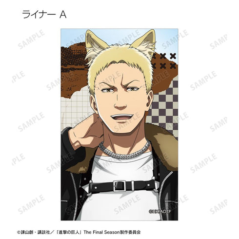 『進撃の巨人』描き下ろし 狼男ver. トレーディングコンパクトクリアカード(単位/BOX)