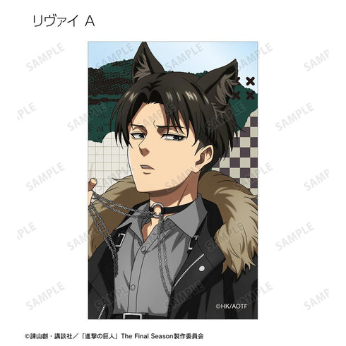 『進撃の巨人』描き下ろし 狼男ver. トレーディングコンパクトクリアカード(単位/BOX)