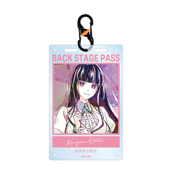 『ロックは淑女の嗜みでして』黒鉄音羽 Ani-Art カラビナ付きカード型アクリルキーホルダー【202601再販】