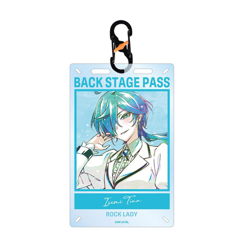 『ロックは淑女の嗜みでして』院瀬見ティナ Ani-Art カラビナ付きカード型アクリルキーホルダー【202601再販】