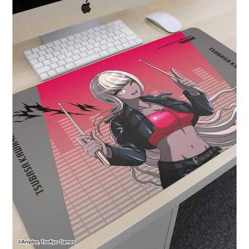 『HUNDRED LINE -最終防衛学園-』描き下ろし 川奈つばさ ロックバンドver. マルチデスクマット【202602再販】