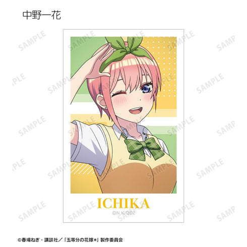 『五等分の花嫁*』描き下ろし 衣装交換ver. 第2弾 インスタントカメラ風イラストカード5枚セット