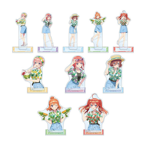 『五等分の花嫁*』描き下ろし アロハシャツver. トレーディングアクリルスタンド(単位/BOX)