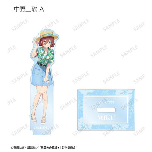 『五等分の花嫁*』描き下ろし アロハシャツver. トレーディングアクリルスタンド(単位/BOX)