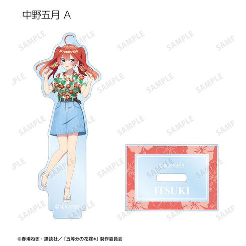 『五等分の花嫁*』描き下ろし アロハシャツver. トレーディングアクリルスタンド(単位/BOX)