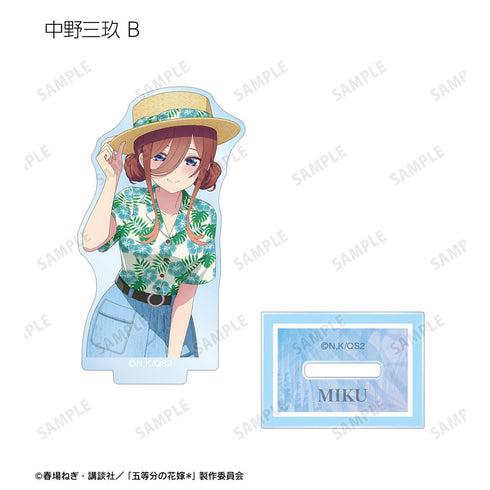 『五等分の花嫁*』描き下ろし アロハシャツver. トレーディングアクリルスタンド(単位/BOX)