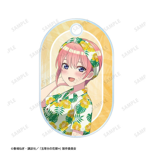 『五等分の花嫁*』描き下ろし 中野一花 アロハシャツver. 2連ワイヤーアクリルキーホルダー