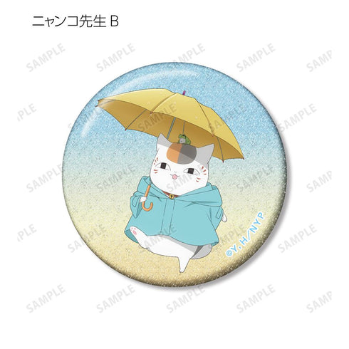『夏目友人帳』描き下ろし 雨の日ver. トレーディンググリッター缶バッジ(単位/BOX)