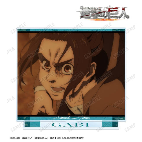 『進撃の巨人』ガビ 場面写BIGアクリルスタンド【202601再販】