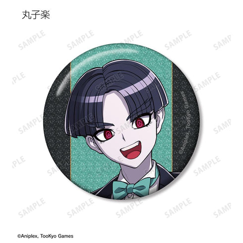 『HUNDRED LINE -最終防衛学園-』描き下ろし メイド&執事ver. トレーディンググリッター缶バッジ(単位/BOX)【202602再販】