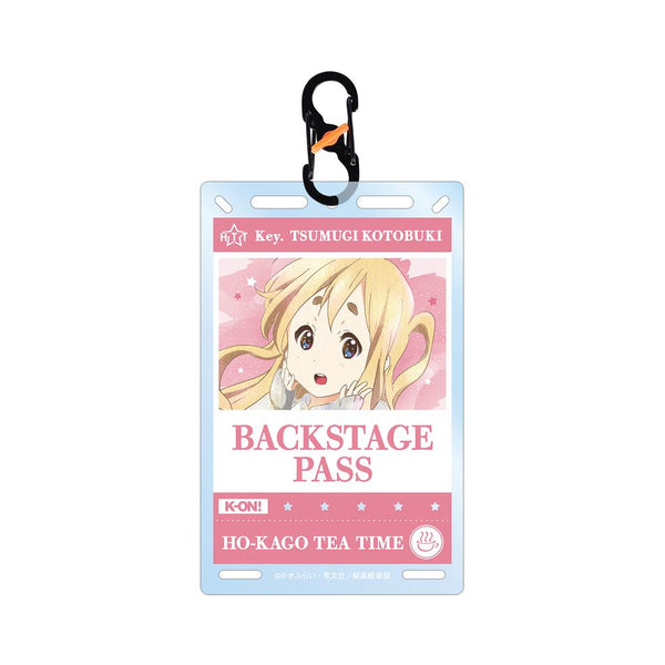 『けいおん!』琴吹 紬 Ani-Art aqua label バックステージパス風カラビナ付きカード型アクリルキーホルダー【202602再販】