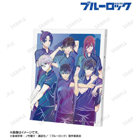 『ブルーロック』描き下ろし 集合 試合前の準備中ver. Ani-Art clear label キャンバスボード【202601再販】