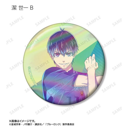 『ブルーロック』描き下ろし 試合前の準備中ver. トレーディング Ani-Art clear label オーロラ缶バッジ(単位/BOX)【202601再販】