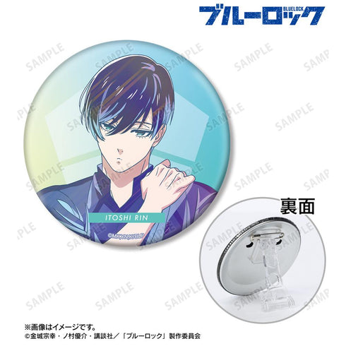 『ブルーロック』描き下ろし 糸師 凛 試合前の準備中ver. Ani-Art clear label 3WAY缶バッジ【202601再販】