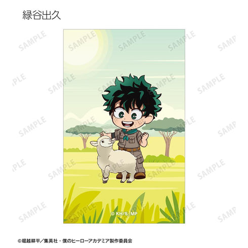 『僕のヒーローアカデミア』トレーディング ちびキャラ 動物とのふれあいver. ビジュアルカード(単位/BOX)