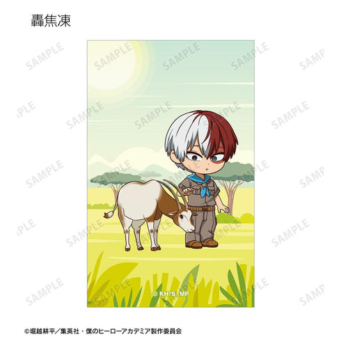 『僕のヒーローアカデミア』トレーディング ちびキャラ 動物とのふれあいver. ビジュアルカード(単位/BOX)
