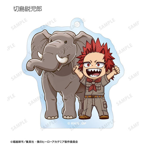 『僕のヒーローアカデミア』トレーディング ちびキャラ 動物とのふれあいver. アクリルキーホルダー(単位/BOX)