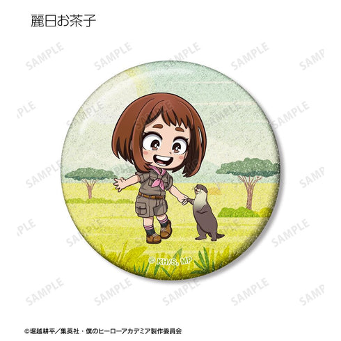 『僕のヒーローアカデミア』トレーディング ちびキャラ 動物とのふれあいver. グリッター缶バッジ(単位/BOX)