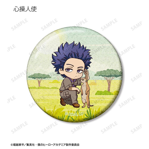 『僕のヒーローアカデミア』トレーディング ちびキャラ 動物とのふれあいver. グリッター缶バッジ(単位/BOX)