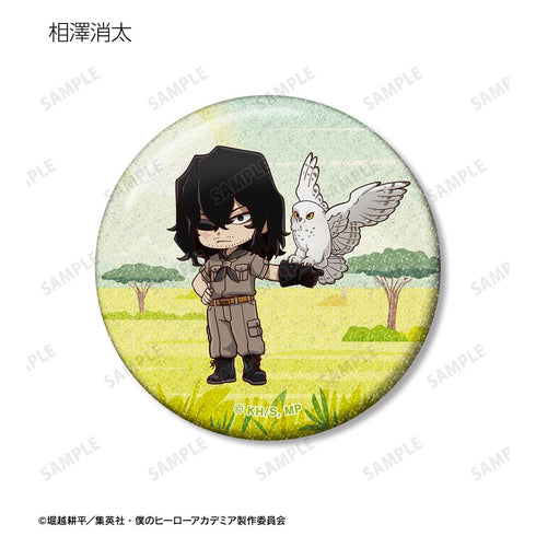 『僕のヒーローアカデミア』トレーディング ちびキャラ 動物とのふれあいver. グリッター缶バッジ(単位/BOX)