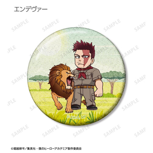 『僕のヒーローアカデミア』トレーディング ちびキャラ 動物とのふれあいver. グリッター缶バッジ(単位/BOX)