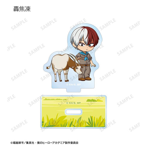 『僕のヒーローアカデミア』トレーディング ちびキャラ 動物とのふれあいver. アクリルスタンド(単位/BOX)