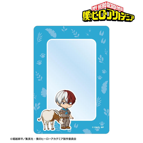 『僕のヒーローアカデミア』轟焦凍 ちびキャラ 動物とのふれあいver. B8硬質カードケース