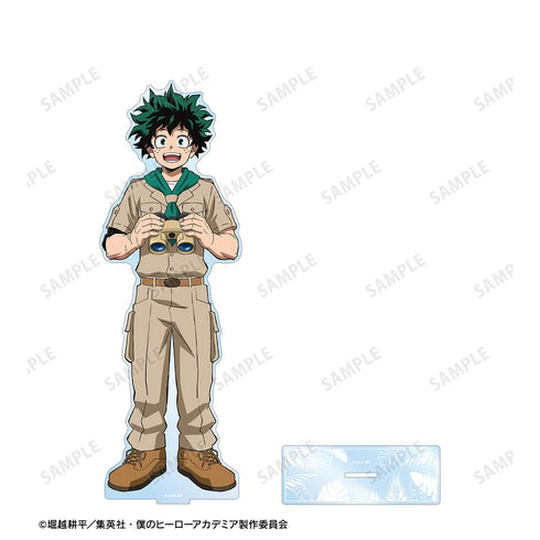 『僕のヒーローアカデミア』描き下ろし 緑谷出久 サファリルックver. 特大アクリルスタンド