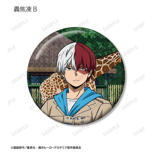 『僕のヒーローアカデミア』描き下ろし サファリルックver. トレーディンググリッター缶バッジ(単位/BOX)