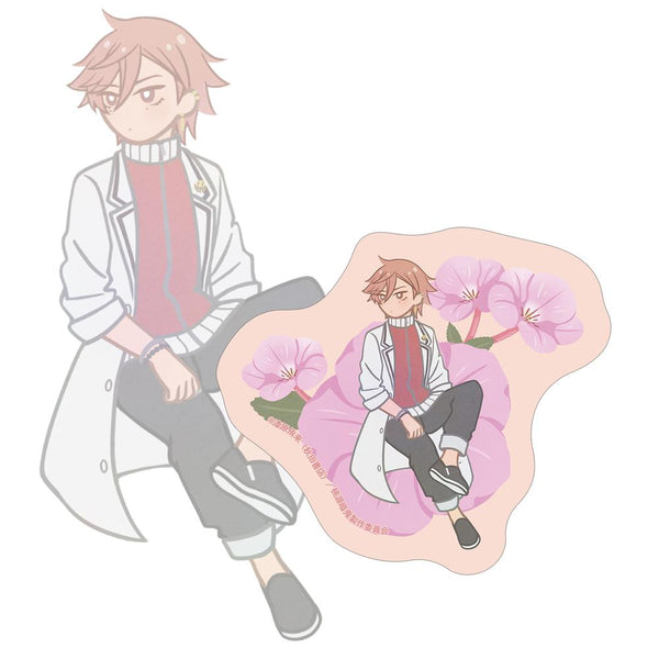 『桃源暗鬼』花魁坂京夜 Botania ダイカットステッカー