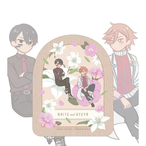 『桃源暗鬼』無陀野無人&花魁坂京夜 Botania ダイカットステッカー