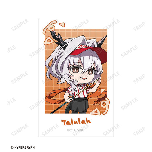 『アークナイツ【焔燼曙明/RISE FROM EMBER】』ちびキャラ アクティビティスタッフver. イラストカード4枚セット ver.A