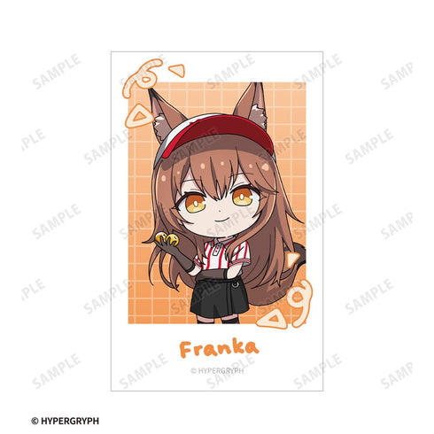 『アークナイツ【焔燼曙明/RISE FROM EMBER】』ちびキャラ アクティビティスタッフver. イラストカード4枚セット ver.B