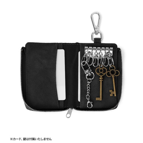 『Arknights』李偵探事務所 主題圖案 麂皮調合皮鑰匙包