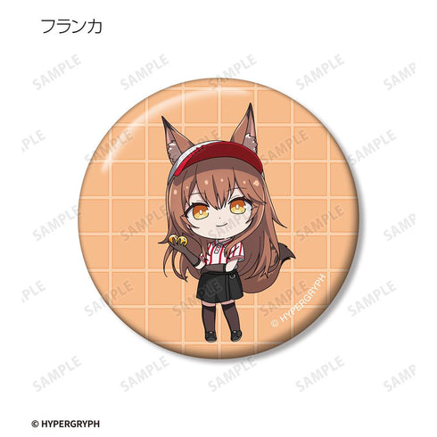 『アークナイツ【焔燼曙明/RISE FROM EMBER】』ちびキャラ アクティビティスタッフver. 缶バッジ4個セット ver.B