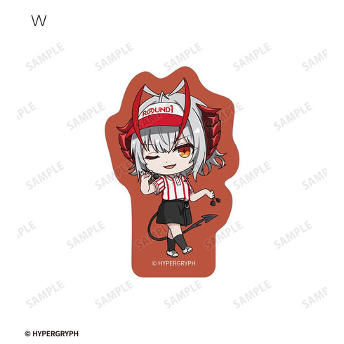 『アークナイツ【焔燼曙明/RISE FROM EMBER】』ちびキャラ アクティビティスタッフver. フレークシール