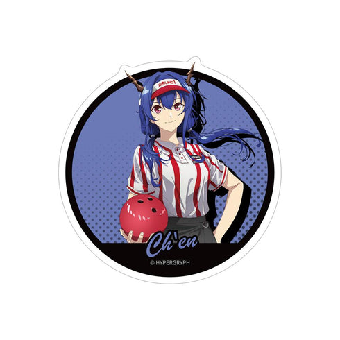 『アークナイツ【焔燼曙明/RISE FROM EMBER】』描き下ろし チェン アクティビティスタッフver. ダイカットステッカー