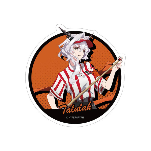 『アークナイツ【焔燼曙明/RISE FROM EMBER】』描き下ろし タルラ アクティビティスタッフver. ダイカットステッカー